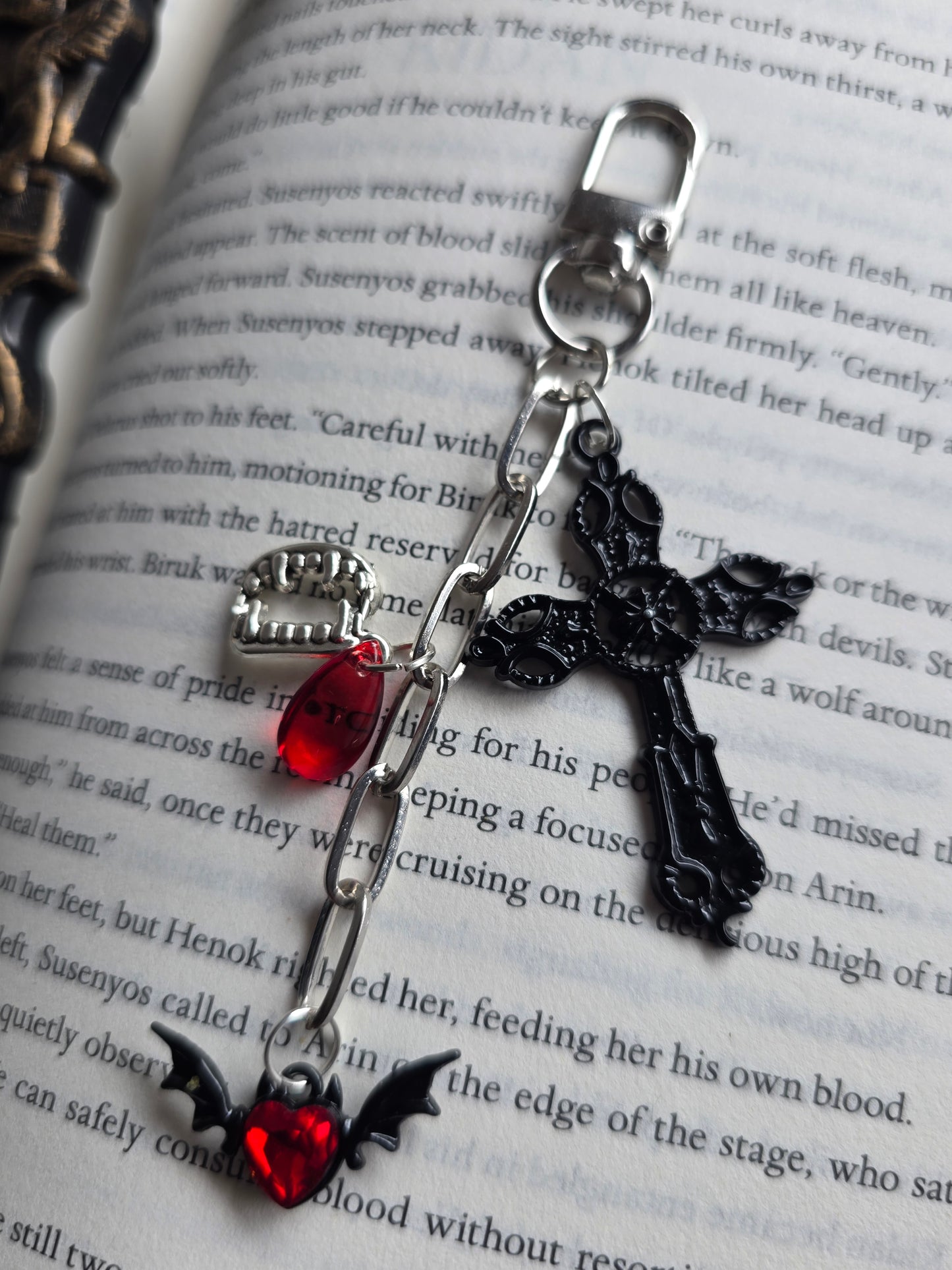 Vampire Kindle Charm