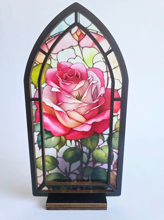 Rose Book Nook Candle holder