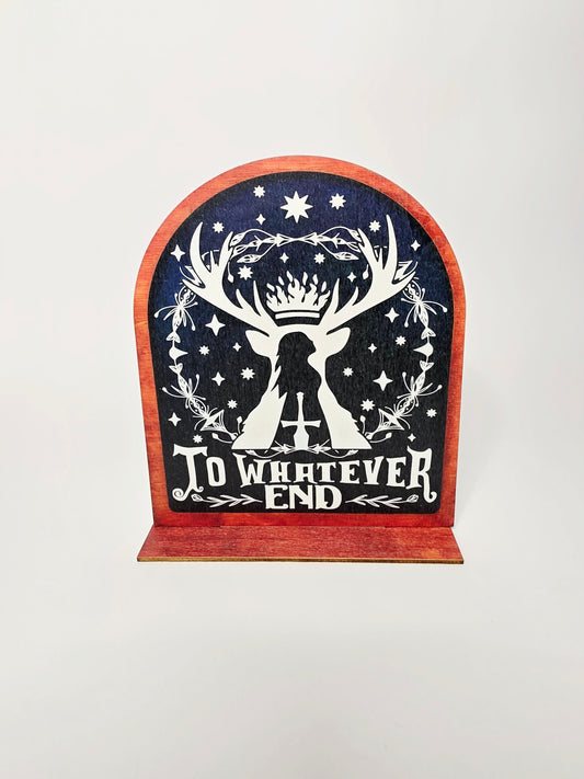 To Whatever End Sign