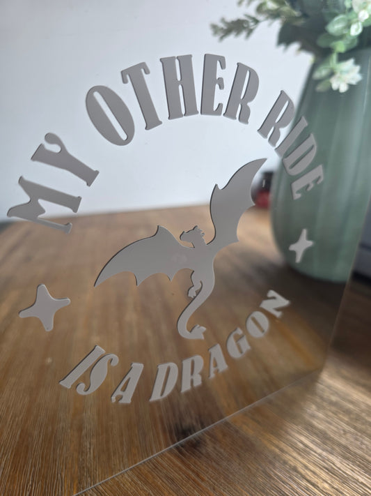 Dragon Ride Decal