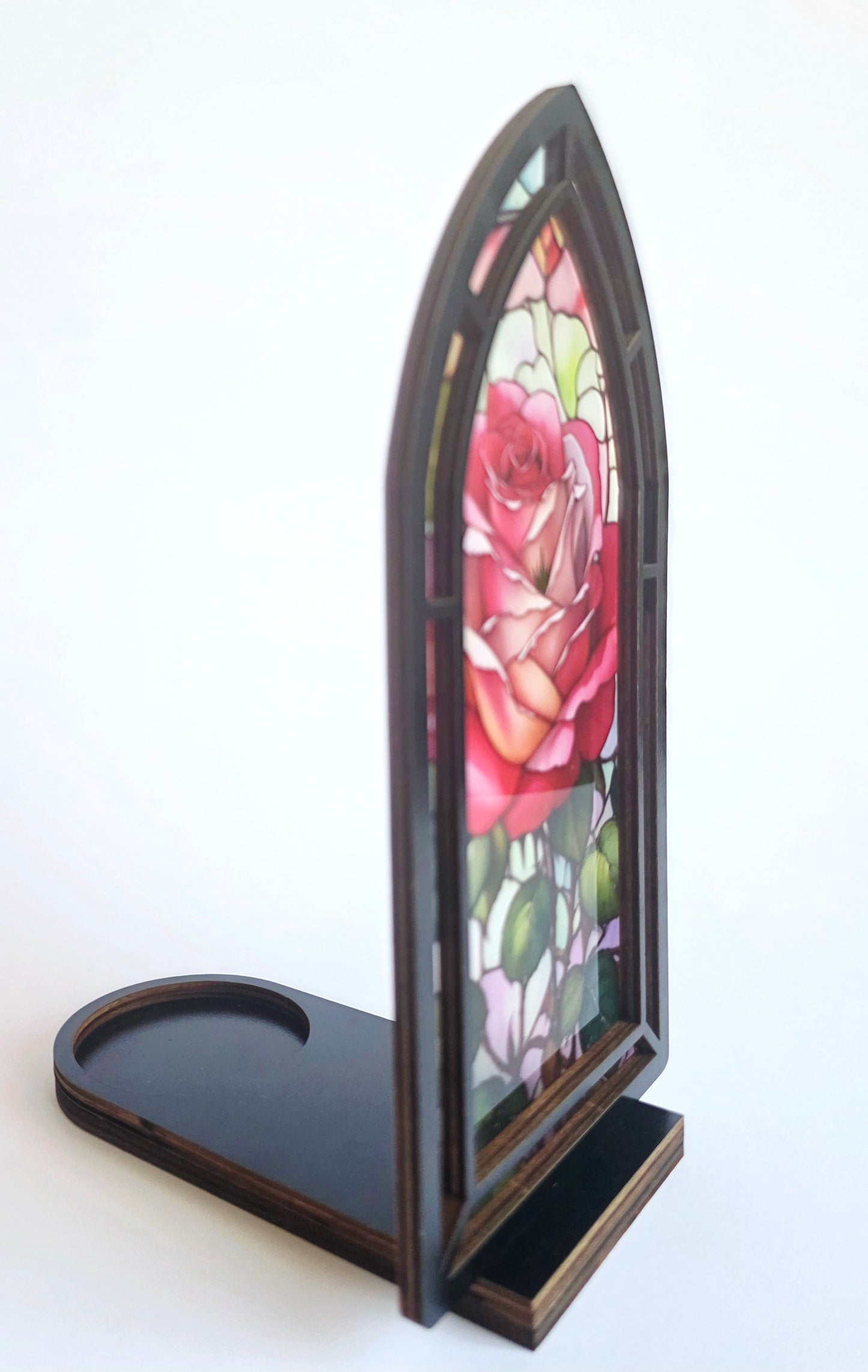 Rose Book Nook Candle holder