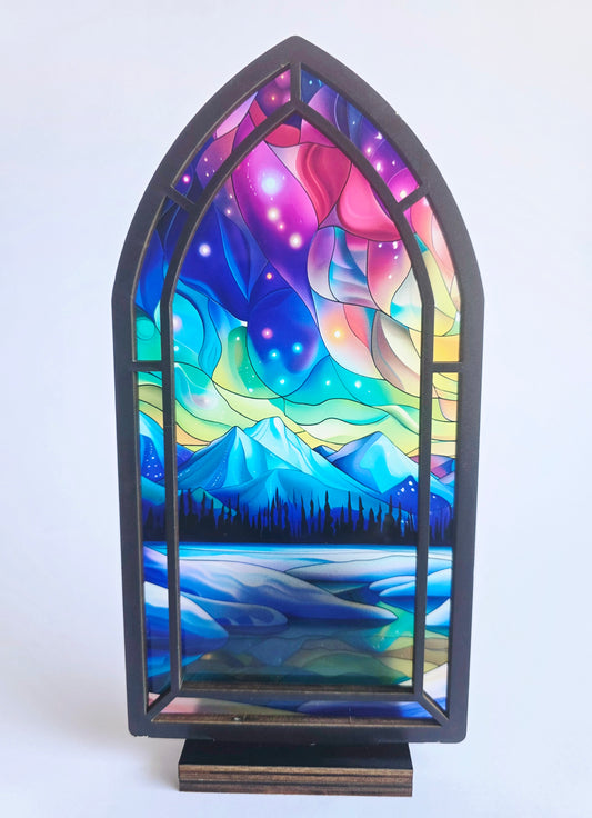 Majestic Book Nook Candle Holder